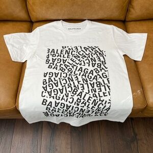 Monogram White and Black shirt